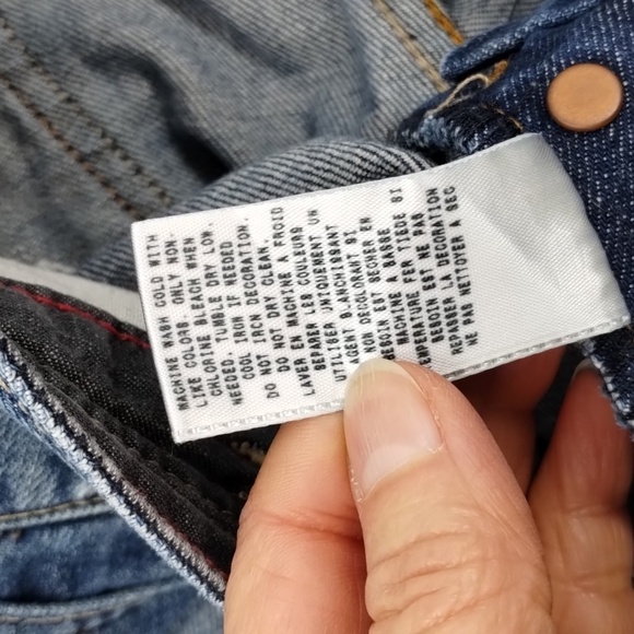 Guess women's size 31 bootcut jeans 34" inseam y2k - Picture 9 of 13